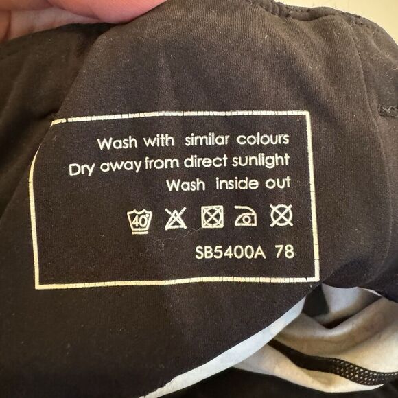 Sweaty Betty Power Abstract 7/8 length Leggings Black Geometric women Small EUC - Picture 5 of 8